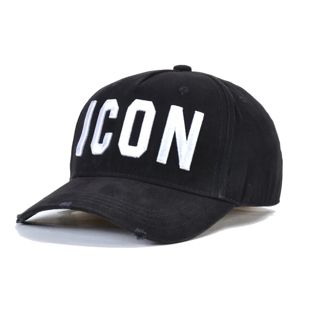 DSQICOND2 Brand 100% Cotton Baseball Caps ICON Letters High Quality Cap Men Women Customer Design Hat Black Cap Dad Hats DSQICOND2 Brand 100% Cotton Baseball Caps ICON Letters High Quality Cap Men Women Customer Design Hat Black Cap Dad Hats
